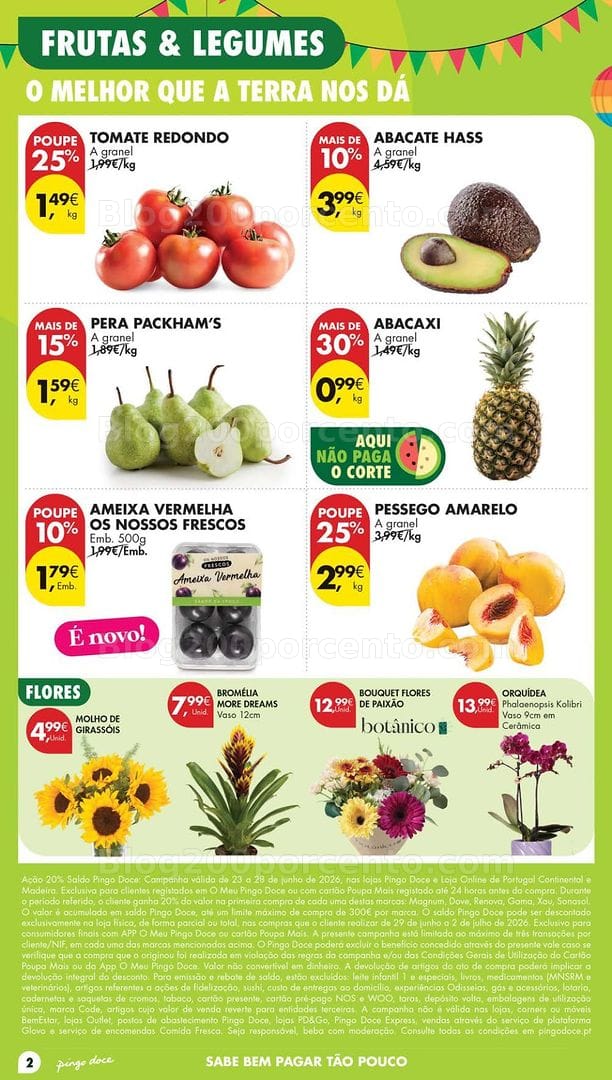 Antevisão Folheto PINGO DOCE Lojas Pequenas Promoções de 23 a 29 junho