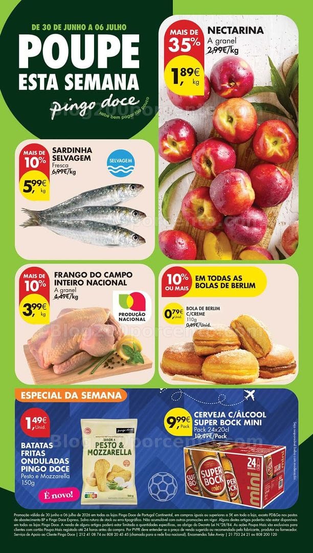 Antevisão Folheto PINGO DOCE Lojas Pequenas Promoções de 30 junho a 6 julho