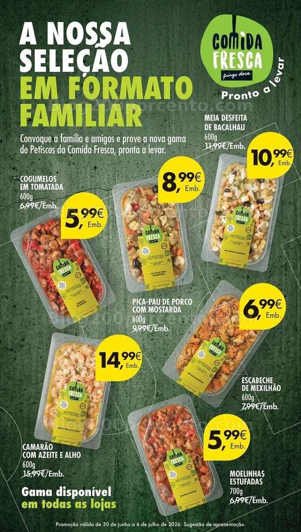 Antevisão Folheto PINGO DOCE Lojas Pequenas Promoções de 30 junho a 6 julho
