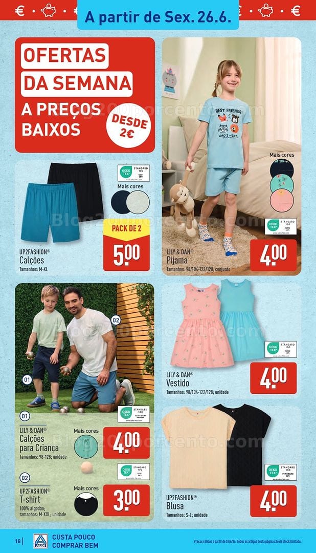 Antevisão Folheto ALDI Bazar Aberturas Promoções de 26 junho a 3 julho
