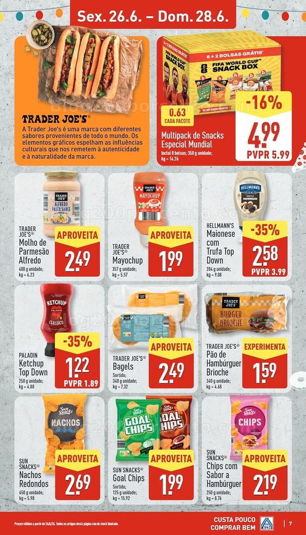 Antevisão Folheto ALDI Bazar Aberturas Promoções de 26 junho a 3 julho