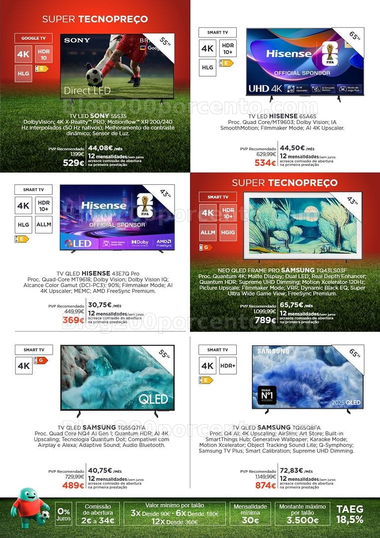Antevisão Folheto EL CORTE INGLÉS Tecnologia Promoções de 25 junho a 8 julho