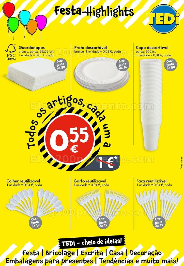Antevisão Folheto TEDI Promoções de 12 a 19 junho
