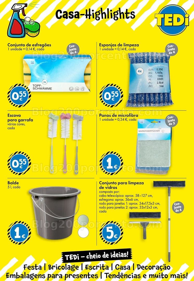 Antevisão Folheto TEDI Promoções de 12 a 19 junho