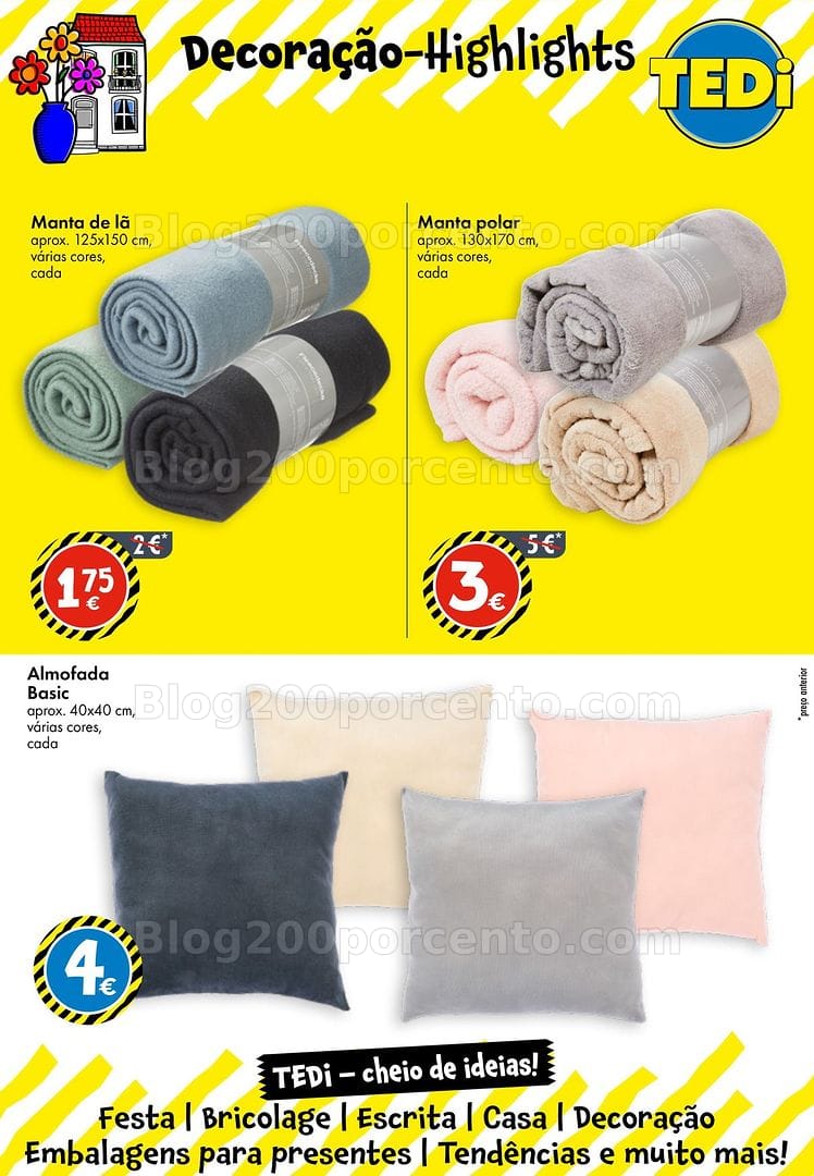 Antevisão Folheto TEDI Promoções de 12 a 19 junho