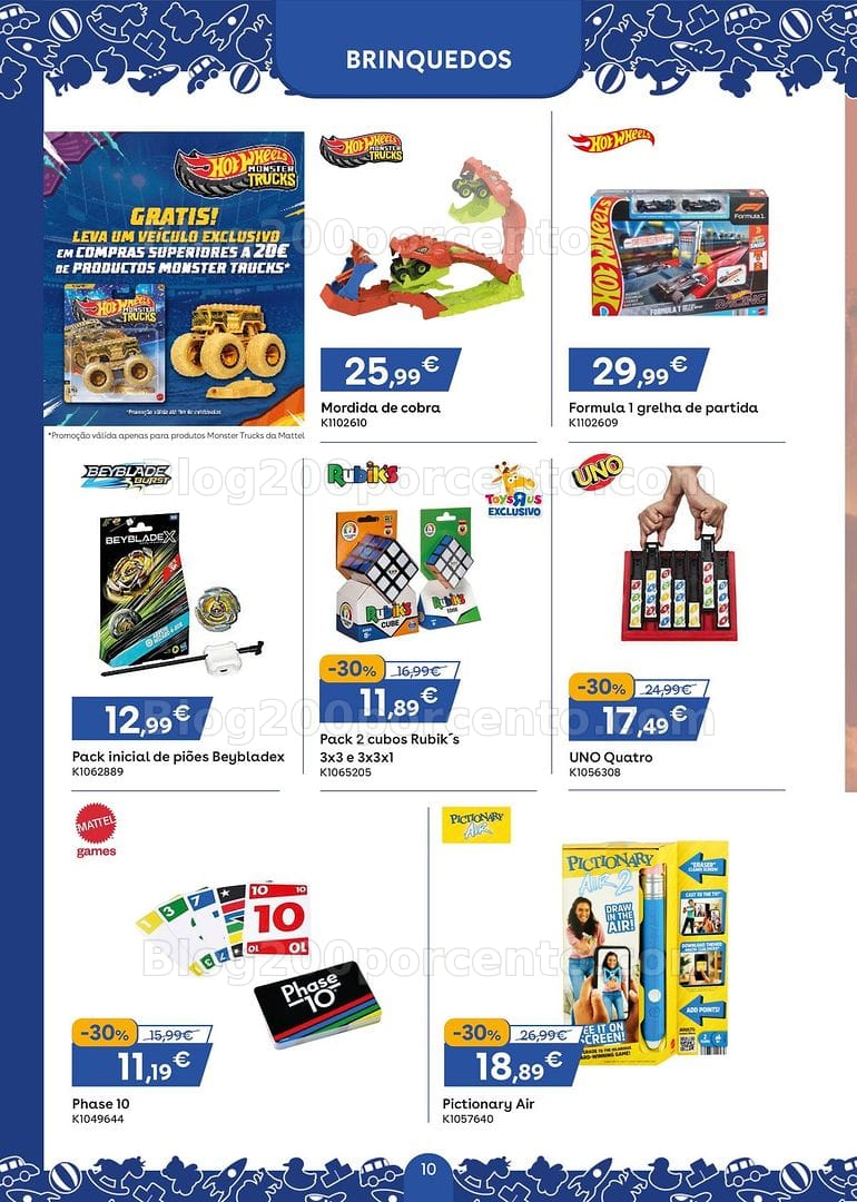 Antevisão Folheto TOYSRUS Promoções de 4 a 24 junho