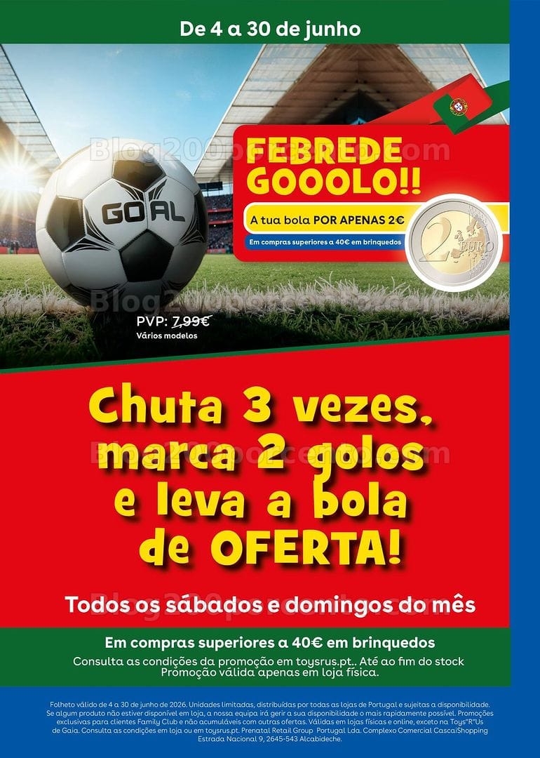 Antevisão Folheto TOYSRUS Promoções de 4 a 24 junho