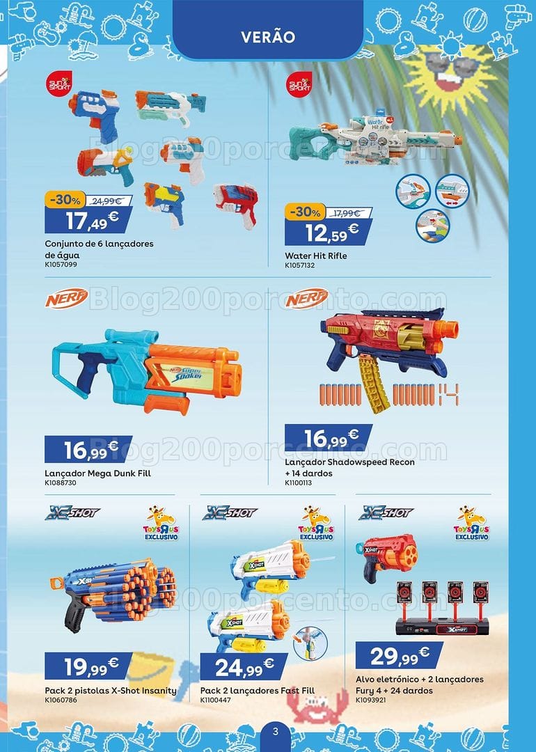 Antevisão Folheto TOYSRUS Promoções de 4 a 24 junho