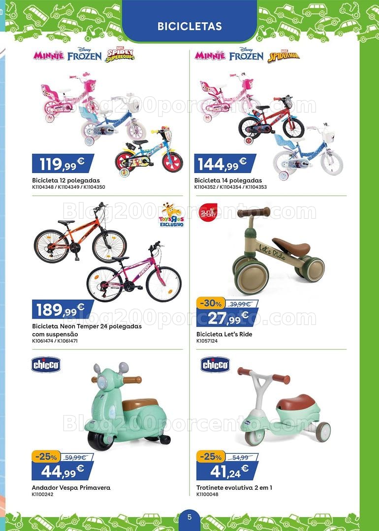 Antevisão Folheto TOYSRUS Promoções de 4 a 24 junho