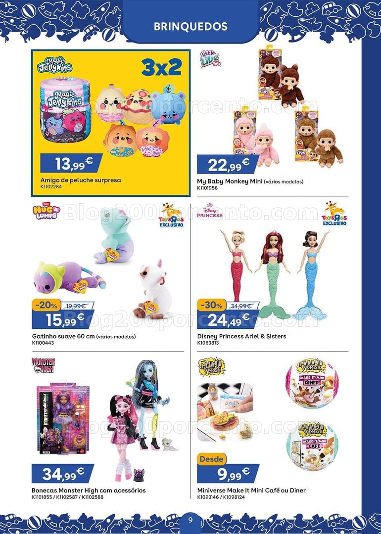 Antevisão Folheto TOYSRUS Promoções de 4 a 24 junho