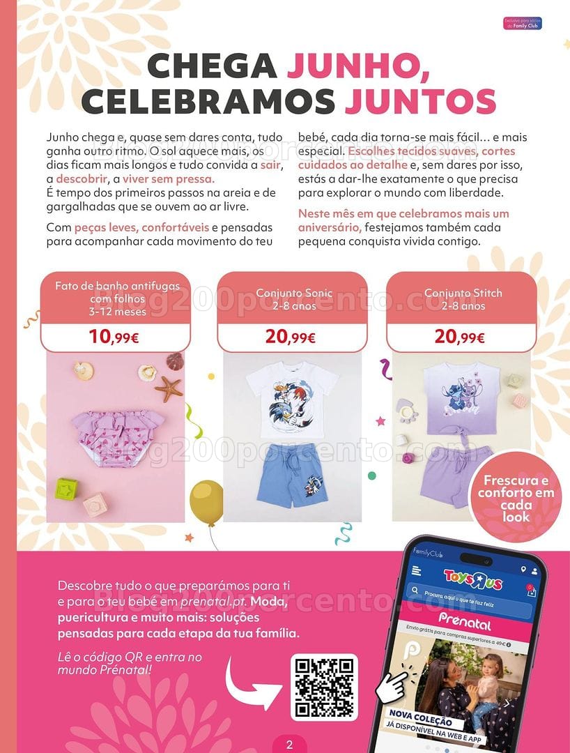 Antevisão Folheto PRÉNATAL Promoções de 4 a 24 junho