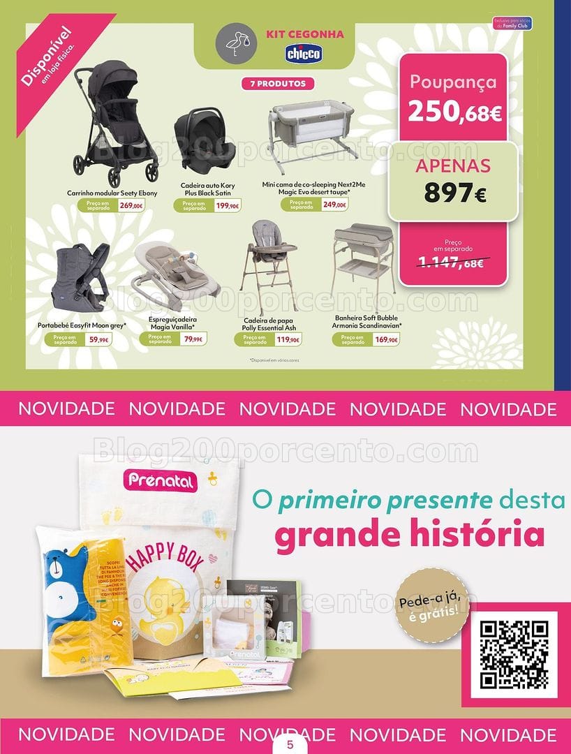 Antevisão Folheto PRÉNATAL Promoções de 4 a 24 junho