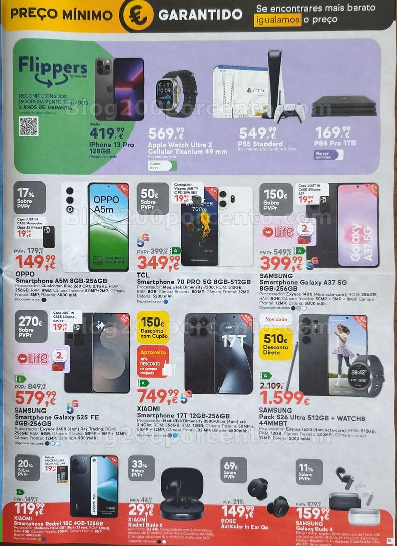 Antevisão Folheto WORTEN Promoções de 16 a 22 junho
