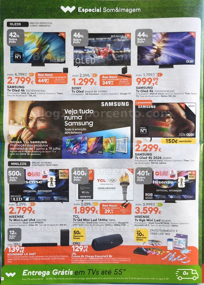 Antevisão Folheto WORTEN Promoções de 9 a 15 junho