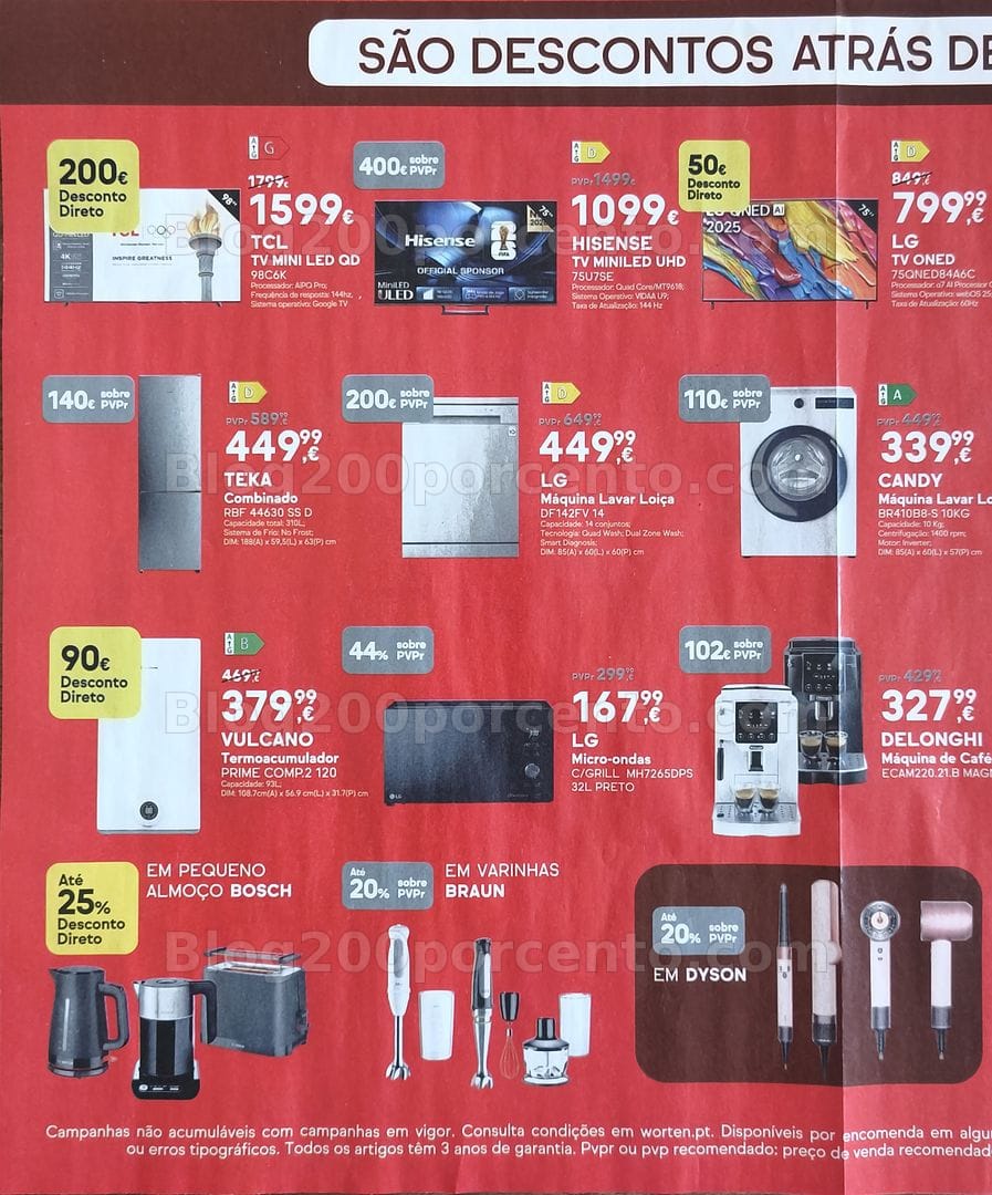 Antevisão Folheto WORTEN Bonus Days Promoções de 12 a 15 junho