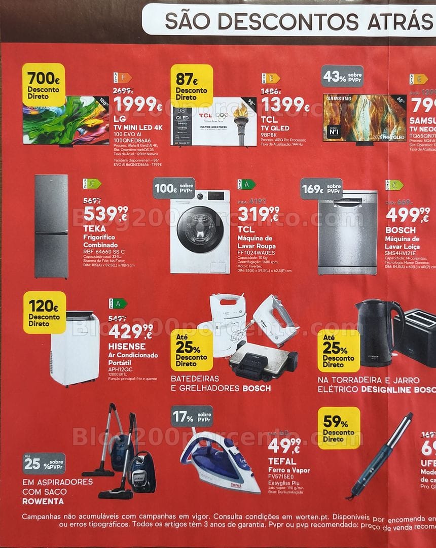 Antevisão Folheto WORTEN Bonus Days Promoções de 19 a 22 junho