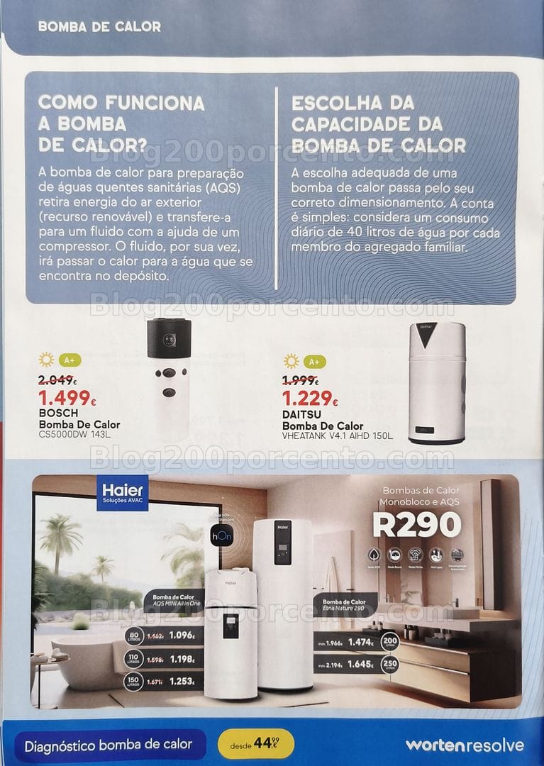 Antevisão Folheto WORTEN Climatização Promoções de 2 a 29 junho