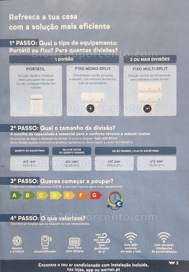 Antevisão Folheto WORTEN Climatização Promoções de 2 a 29 junho