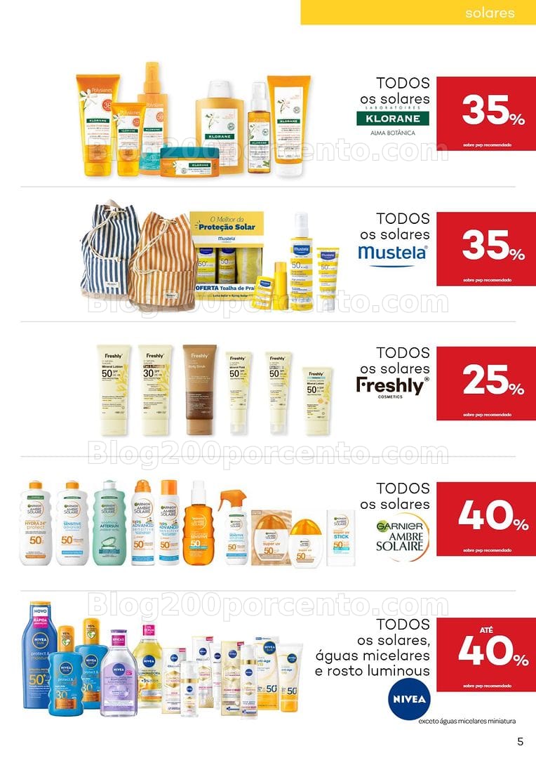 Antevisão Folheto WELLS Verão Promoções e 7 julho a 17 agosto