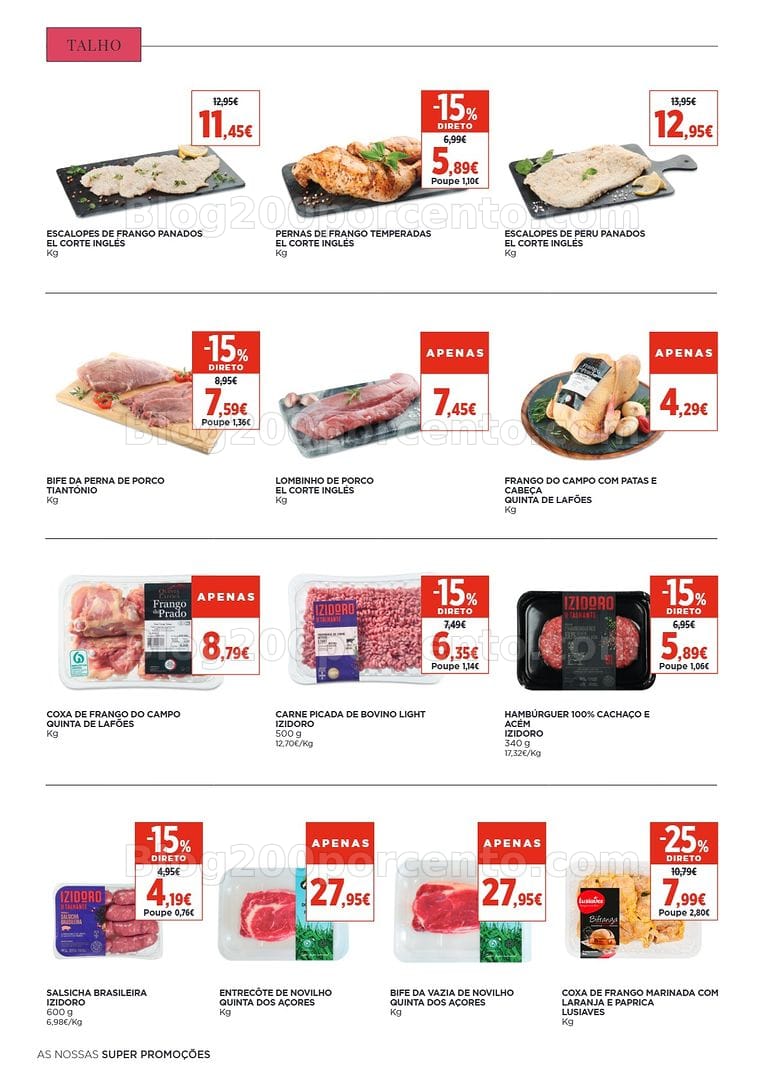 Antevisão Folheto EL CORTE INGLÉS Promoções de 10 a 23 julho