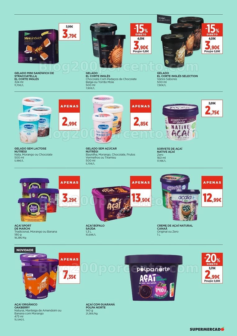 Antevisão Folheto EL CORTE INGLÉS Promoções de 10 a 23 julho