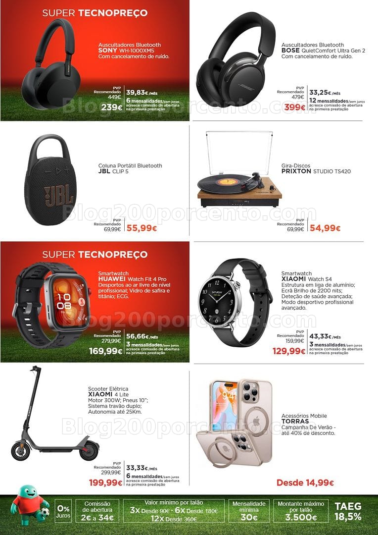 Antevisão Folheto EL CORTE INGLÉS Tecnologia Promoções de 17 a 29 julho