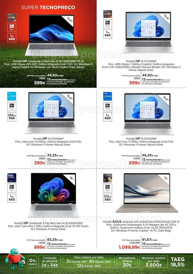 Antevisão Folheto EL CORTE INGLÉS Tecnologia Promoções de 17 a 29 julho