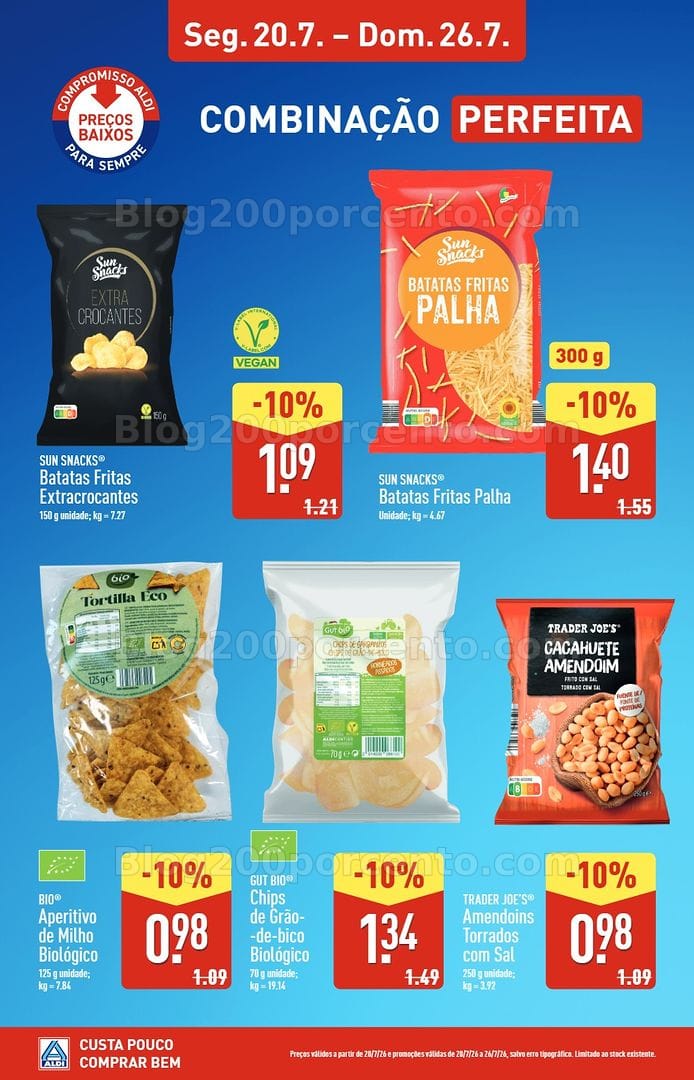 Antevisão Folheto ALDI Especial Aberturas Promoções até 26 julho - Mangualde