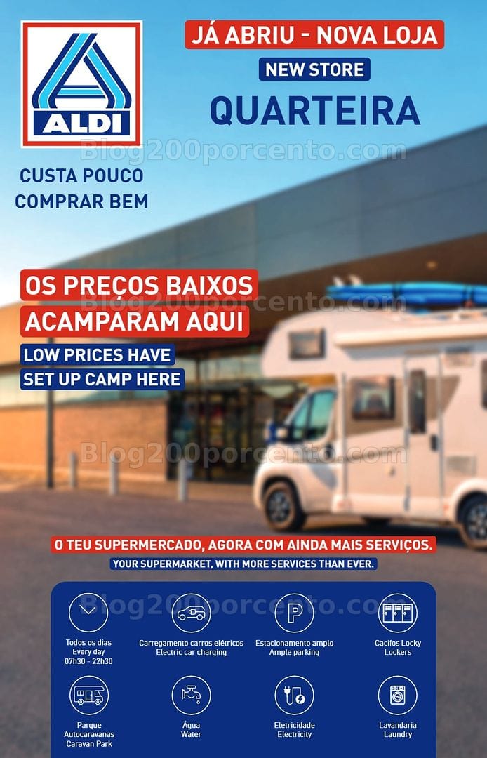 Antevisão Folheto ALDI Aberturas Promoções até 26 julho - Quarteira