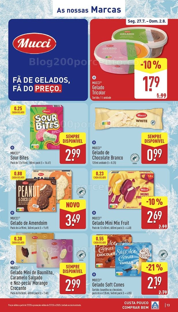 Antevisão Folheto ALDI Promoções de 27 julho a 2 agosto