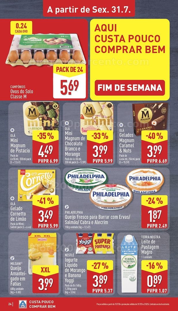 Antevisão Folheto ALDI Promoções de 27 julho a 2 agosto