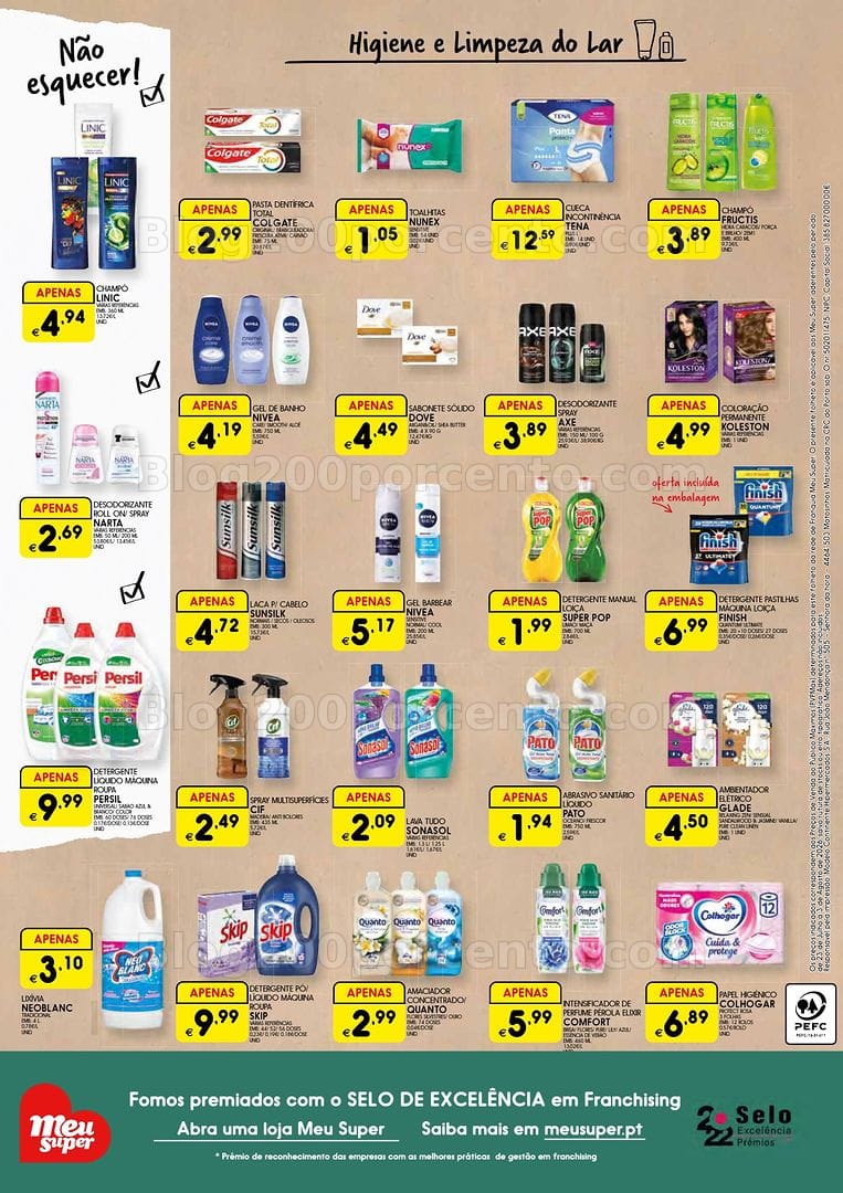 Antevisão Folheto MEU SUPER Promoções até 3 agosto
