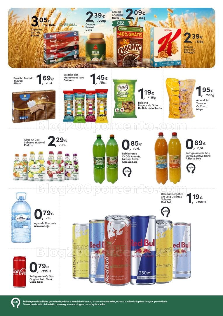 Antevisão Folheto A NOSSA LOJA Promoções de 10 a 19 julho