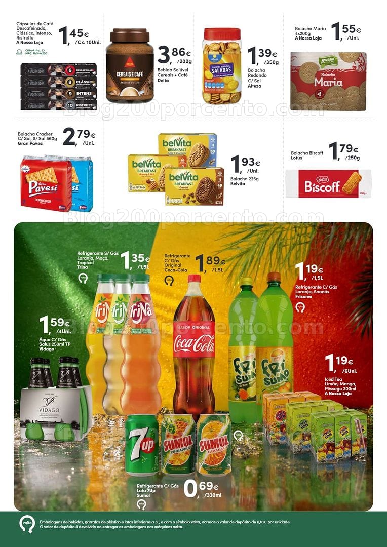 Antevisão Folheto A NOSSA LOJA Promoções de 24 julho a 2 agosto