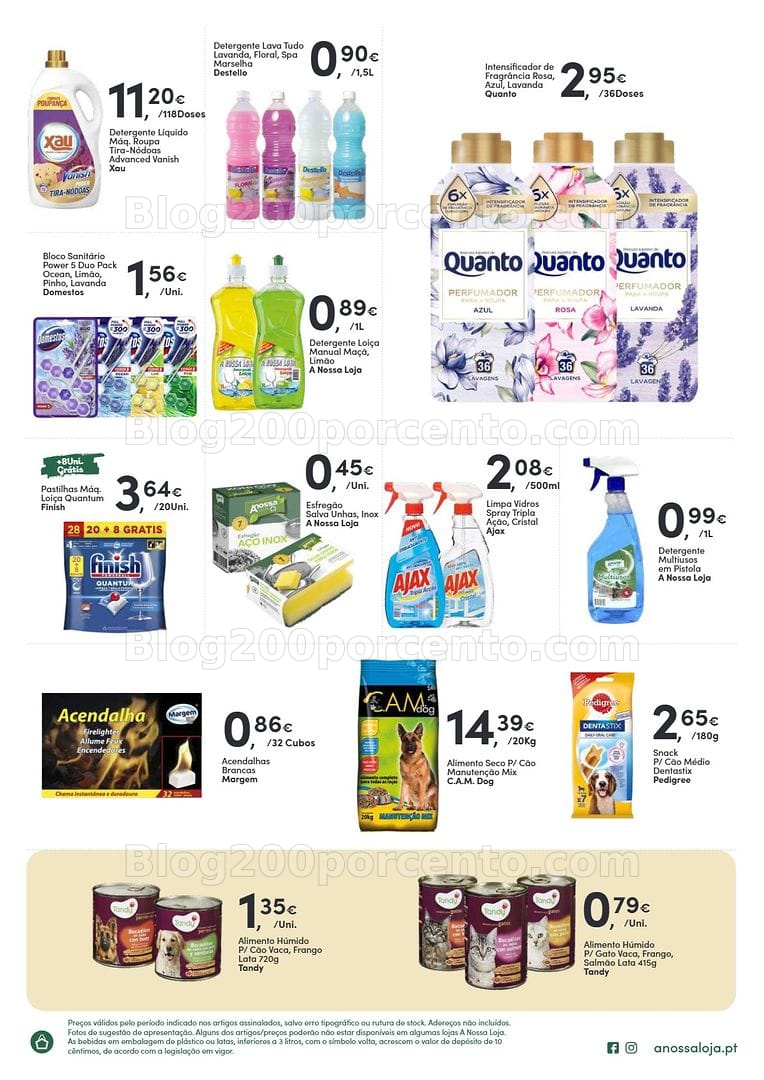 Antevisão Folheto A NOSSA LOJA Promoções de 24 julho a 2 agosto