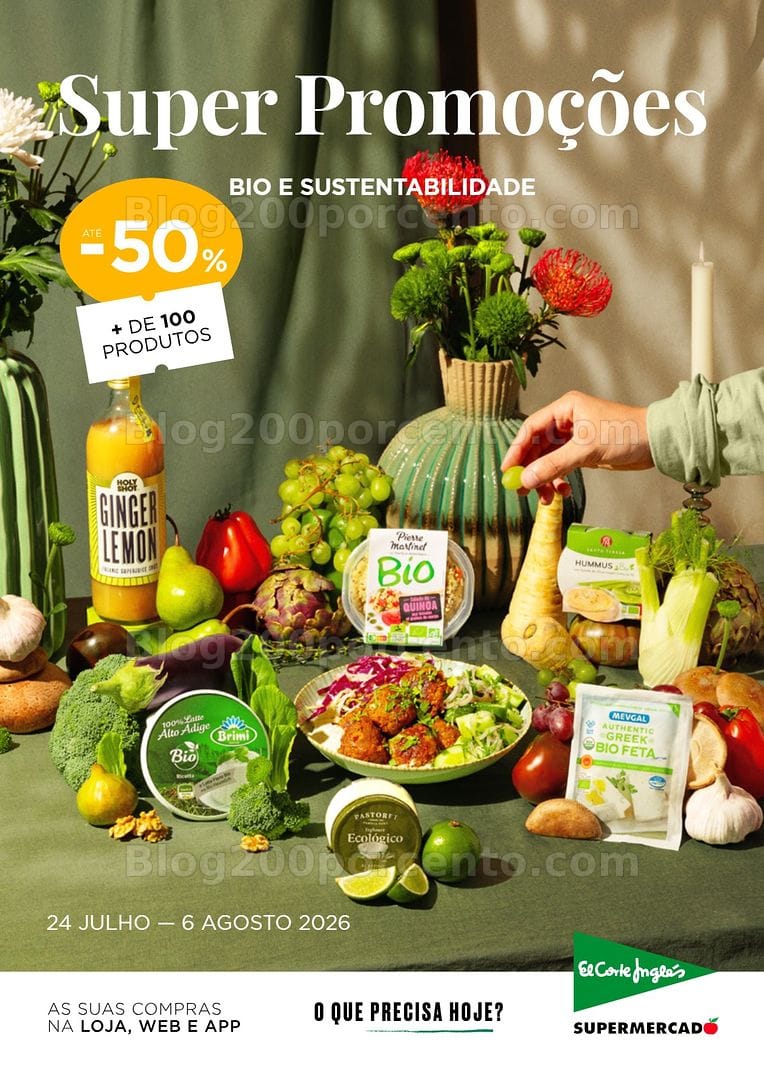 Antevisão Folheto EL CORTE INGLÉS Promoções de 24 julho a 6 agosto