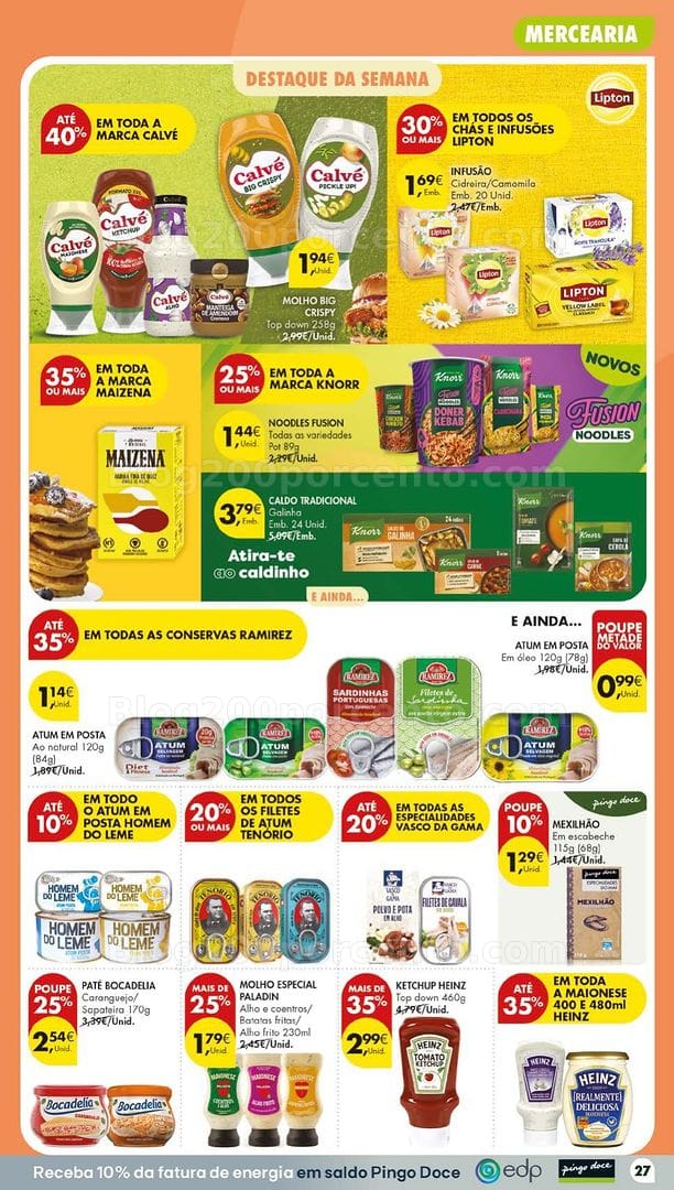 Antevisão Folheto PINGO DOCE Fim de Semana Promoções de 30 julho a 2 agosto