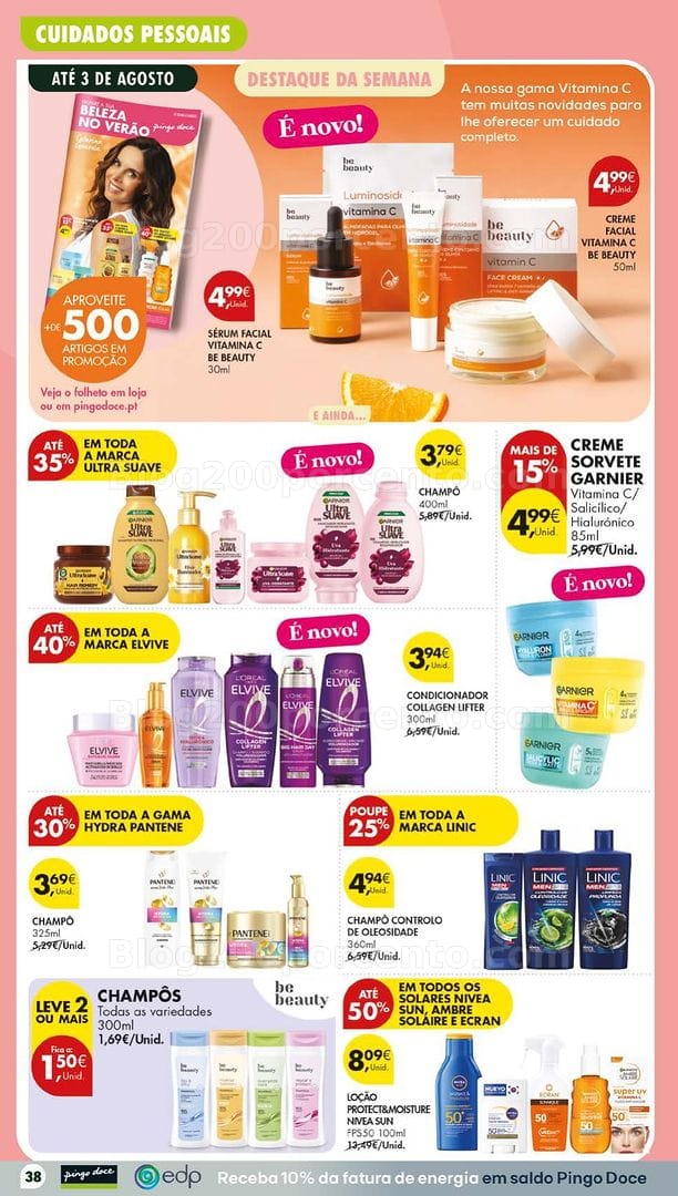 Antevisão Folheto PINGO DOCE Fim de Semana Promoções de 30 julho a 2 agosto
