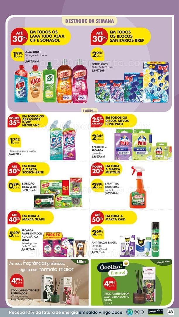 Antevisão Folheto PINGO DOCE Fim de Semana Promoções de 30 julho a 2 agosto