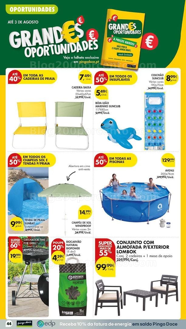 Antevisão Folheto PINGO DOCE Fim de Semana Promoções de 30 julho a 2 agosto