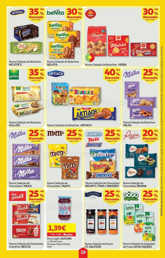 Antevisão Folheto AUCHAN Super Poupança Promoções de 16 a 22 julho