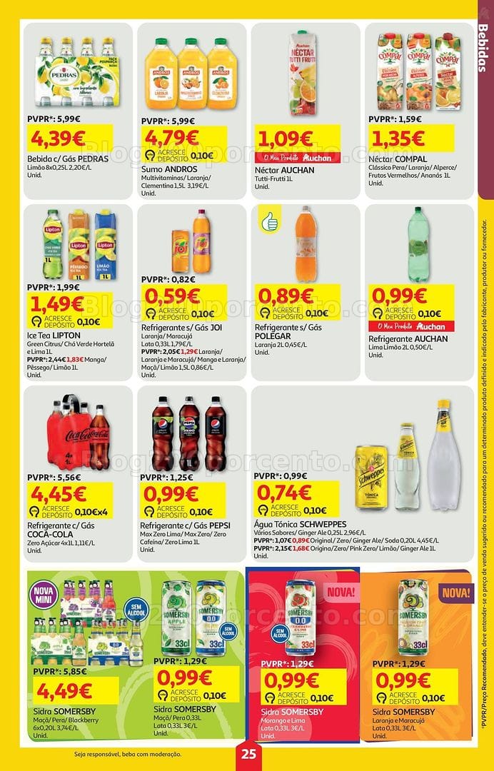 Antevisão Folheto AUCHAN Super Poupança Promoções de 16 a 22 julho