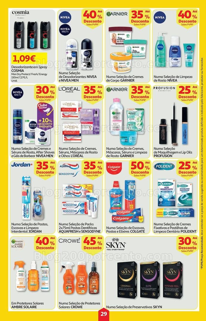 Antevisão Folheto AUCHAN Super Poupança Promoções de 16 a 22 julho
