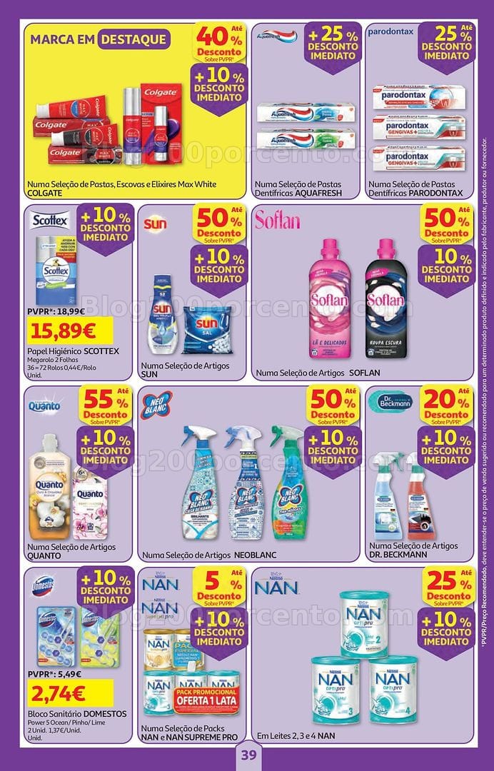 Antevisão Folheto AUCHAN Super Poupança Promoções de 16 a 22 julho
