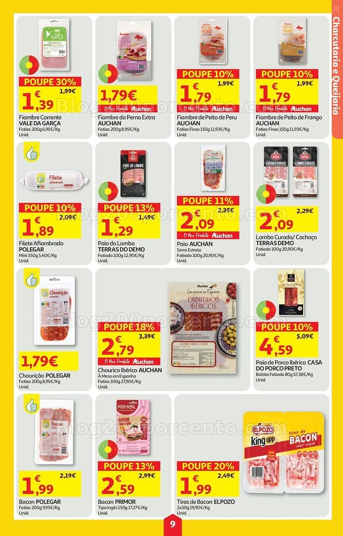 Antevisão Folheto AUCHAN Super Poupança Promoções de 16 a 22 julho