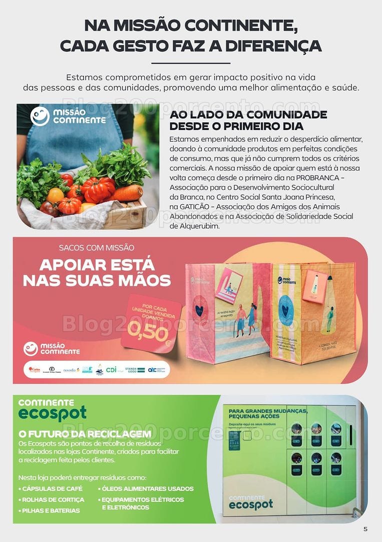 Antevisão Folheto CONTINENTE Extra Abertura Cacia Promoções até 27 julho