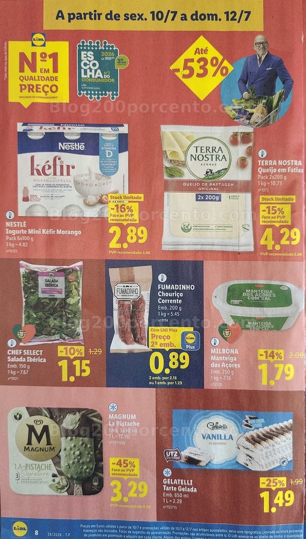 Antevisão Folheto LIDL Promoções de 6 a 12 julho