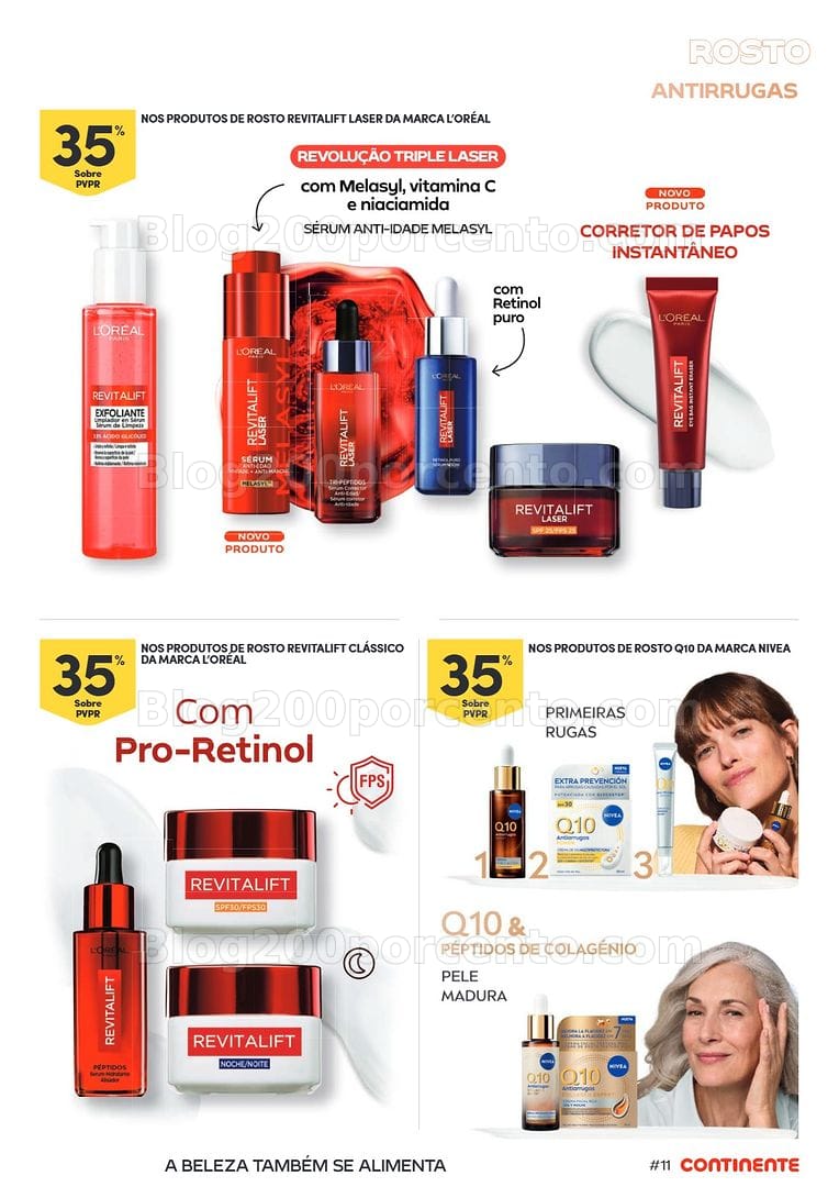 Antevisão Folheto CONTINENTE Beleza Verão Promoções de 7 a 19 julho