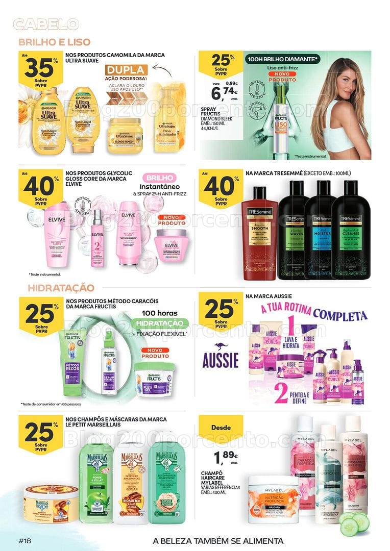 Antevisão Folheto CONTINENTE Beleza Verão Promoções de 7 a 19 julho