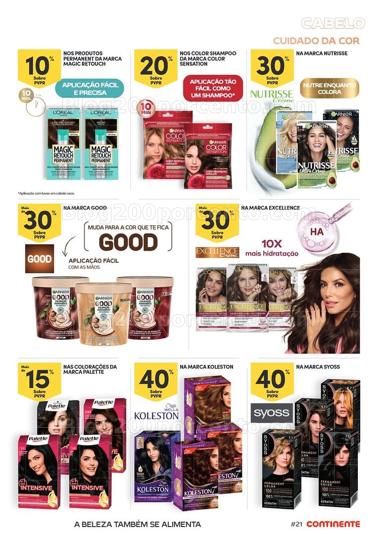 Antevisão Folheto CONTINENTE Beleza Verão Promoções de 7 a 19 julho